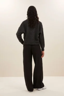 Truien*By bar izzy pullover | dark grey melee