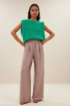 Gilets & Spencers|Truien*By bar james spencer | bright green
