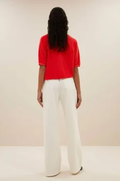 Broeken*By bar jaxx twill pants | off white
