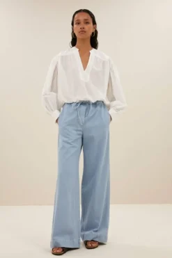 Broeken*By bar jeff denim pants | light denim