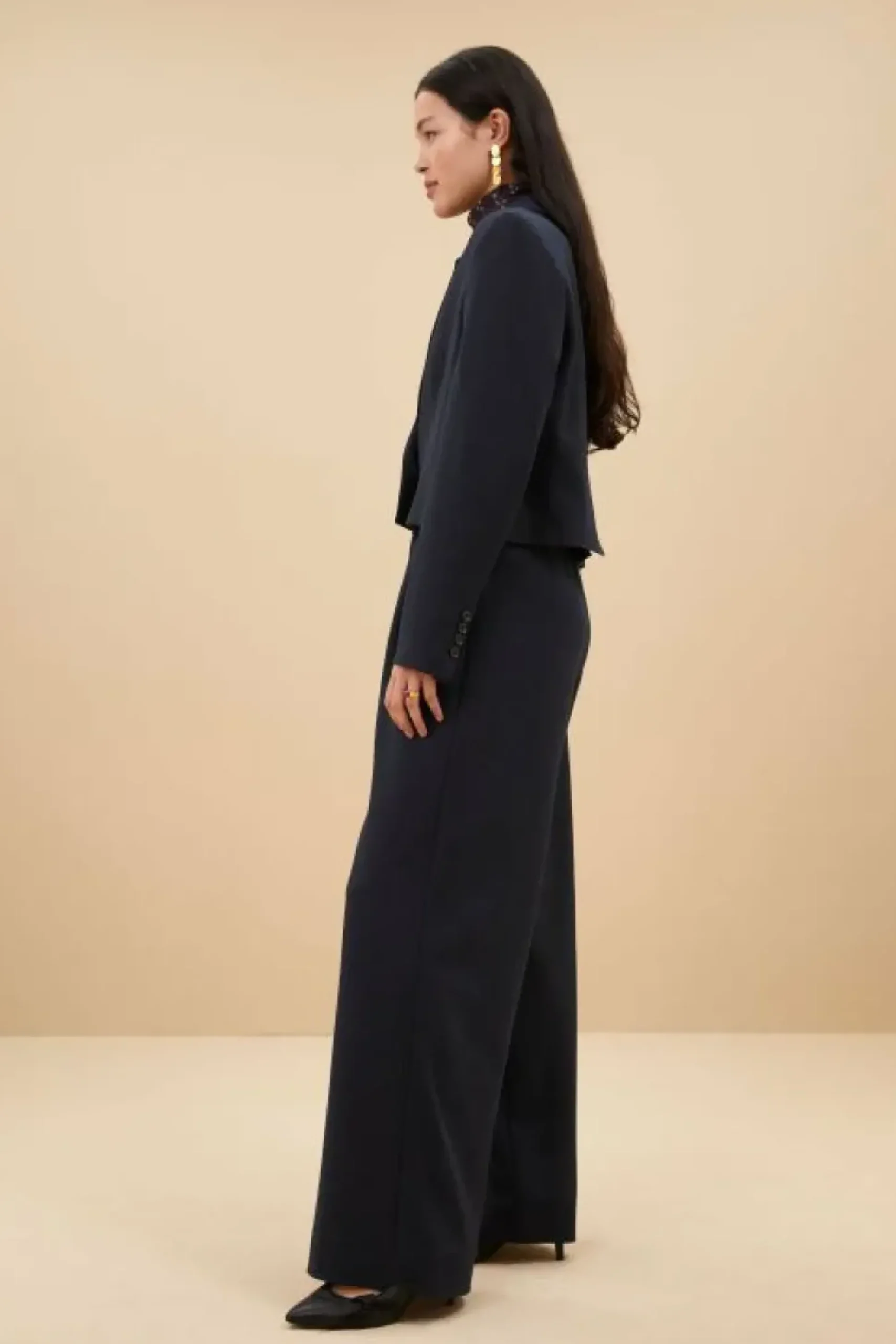 Jassen*By bar jody stripe blazer | dark navy