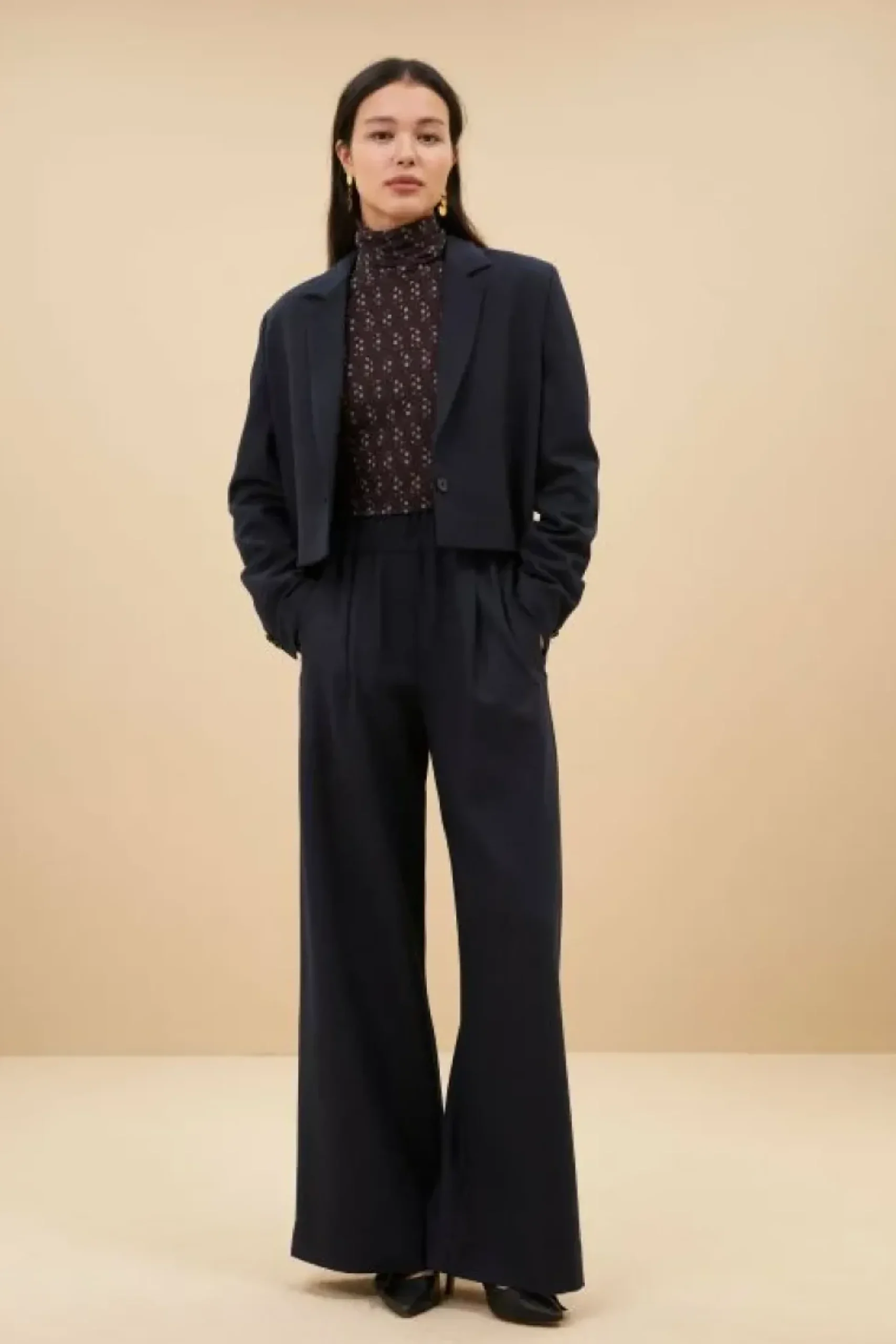 Jassen*By bar jody stripe blazer | dark navy
