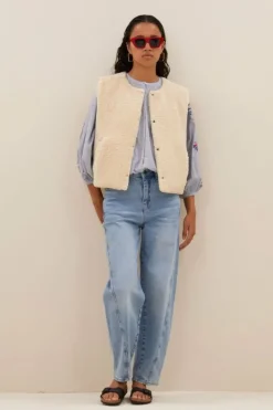 Jassen*By bar joelle jacket | chalk