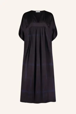 Jurken*By bar kaftan square dress | square print