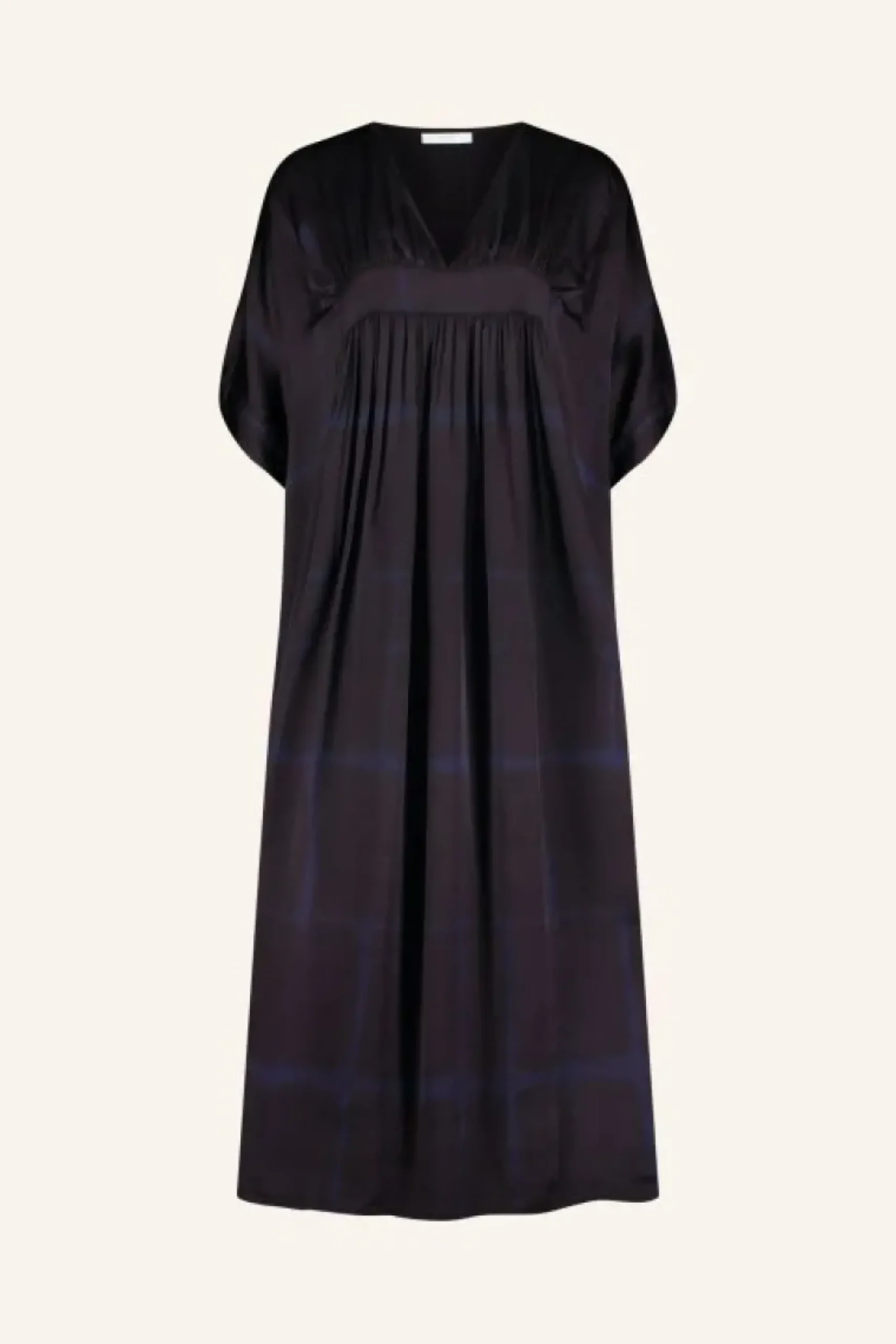 Jurken*By bar kaftan square dress | square print