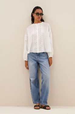 Blouses*By bar kate blouse | off white