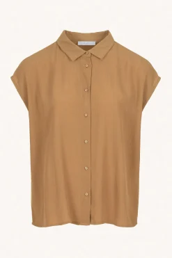 Blouses*By bar kiek viscose top | khaki