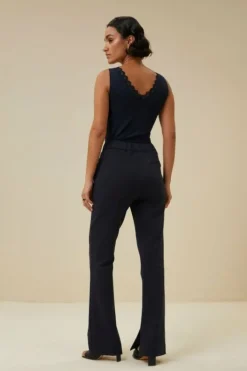 Tops & Shirts*By bar lace singlet | dark navy