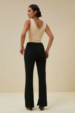 Tops & Shirts*By bar lace singlet | nude