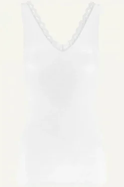Tops & Shirts*By bar lace singlet | off white