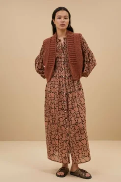 Gilets & Spencers|Vesten*By bar levi gilet | copper