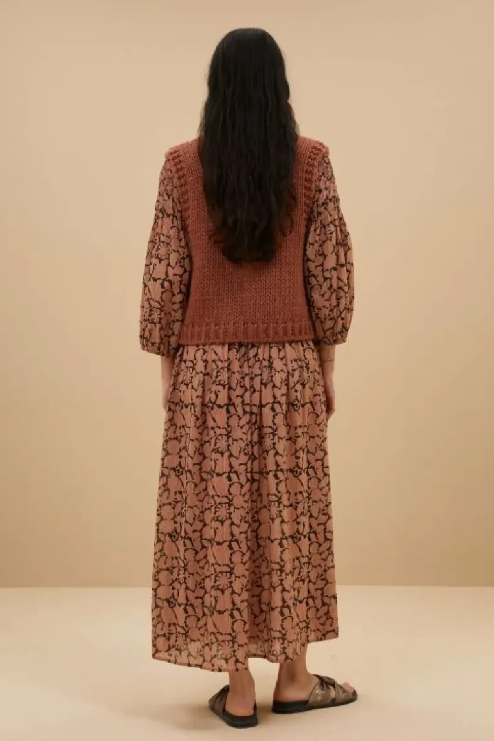 Gilets & Spencers|Vesten*By bar levi gilet | copper