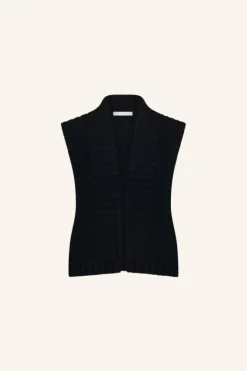 Gilets & Spencers|Vesten*By bar levi gilet | midnight