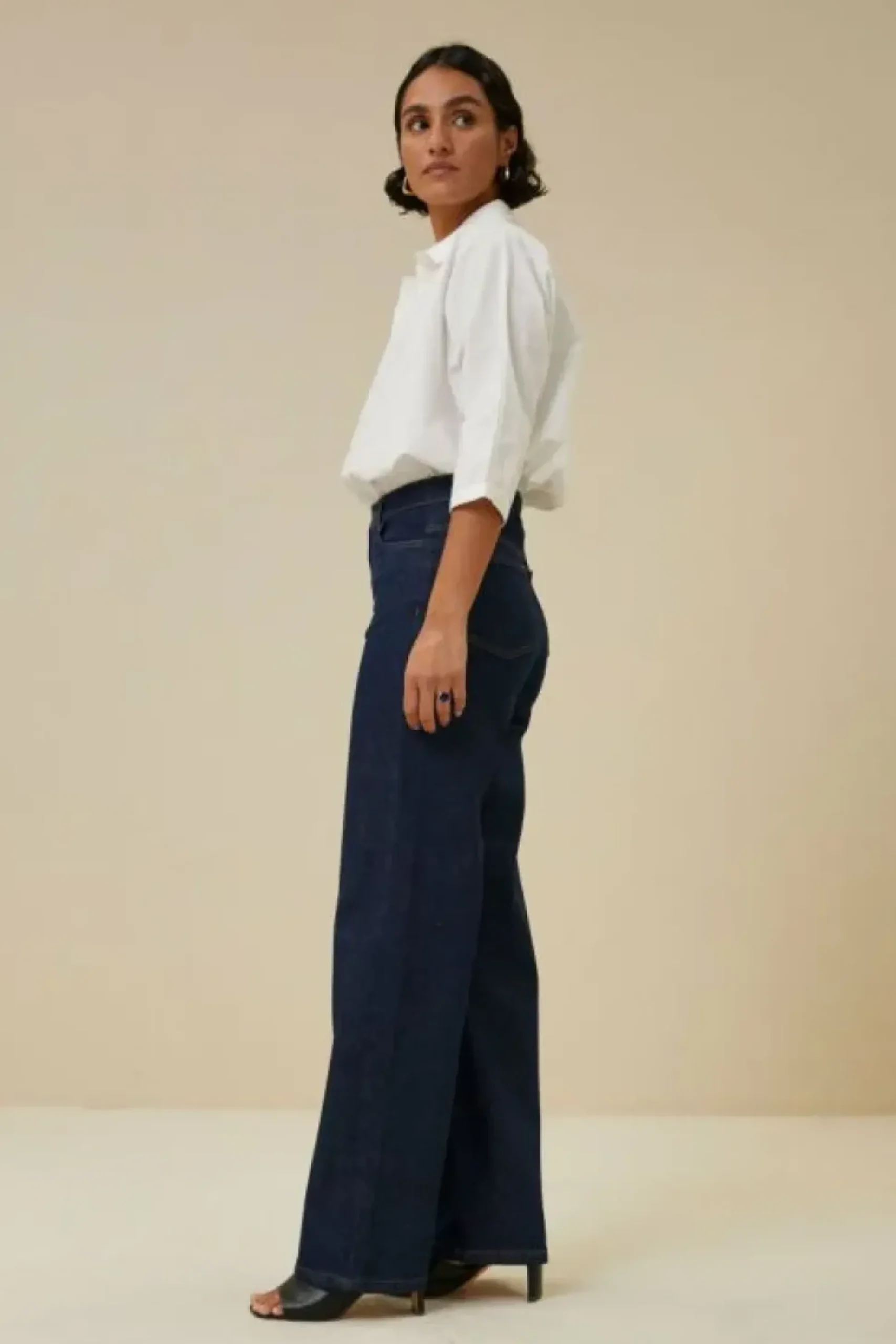 Jeans|Broeken*By bar lina pant | dark denim