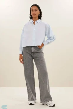 Jeans|Broeken*By bar lina pant | grey denim