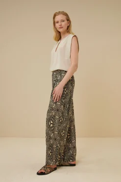 Blouses*By bar lina slub blouse | sand