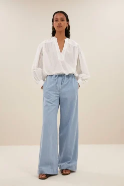 Blouses*By bar linn blouse | off white