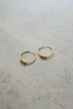 Oorbellen|Sieraden*By bar lizzy earring | gold