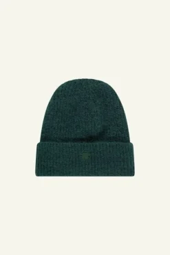 Sjaals & Mutsen*By bar logo beanie | dark green