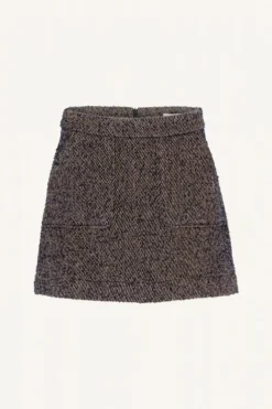 Rokken*By bar lottie tweed skirt | midnight
