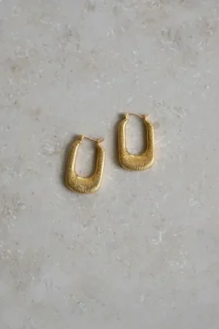 Oorbellen|Sieraden*By bar lou earring | gold