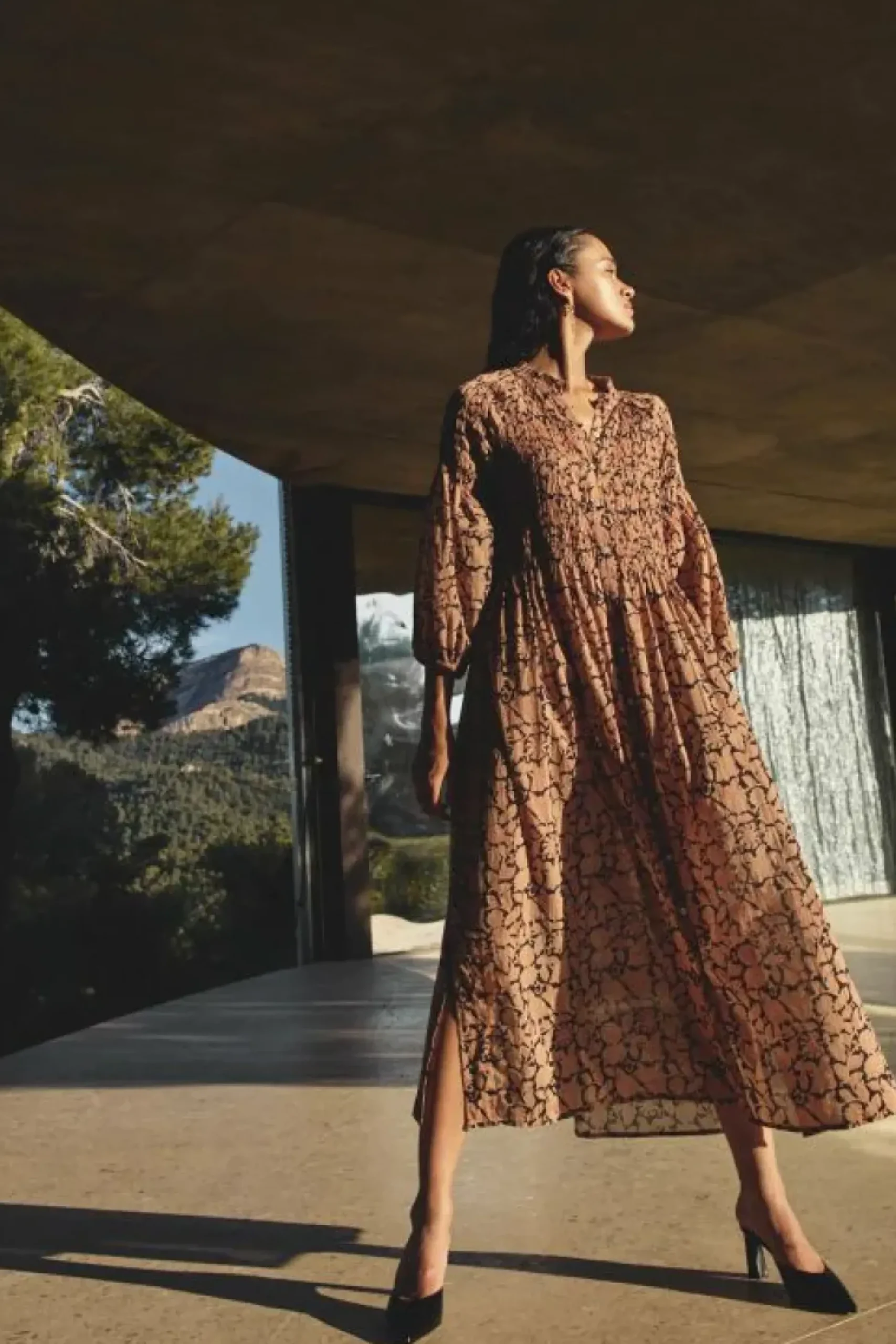 Jurken*By bar loulou anika dress | anika print