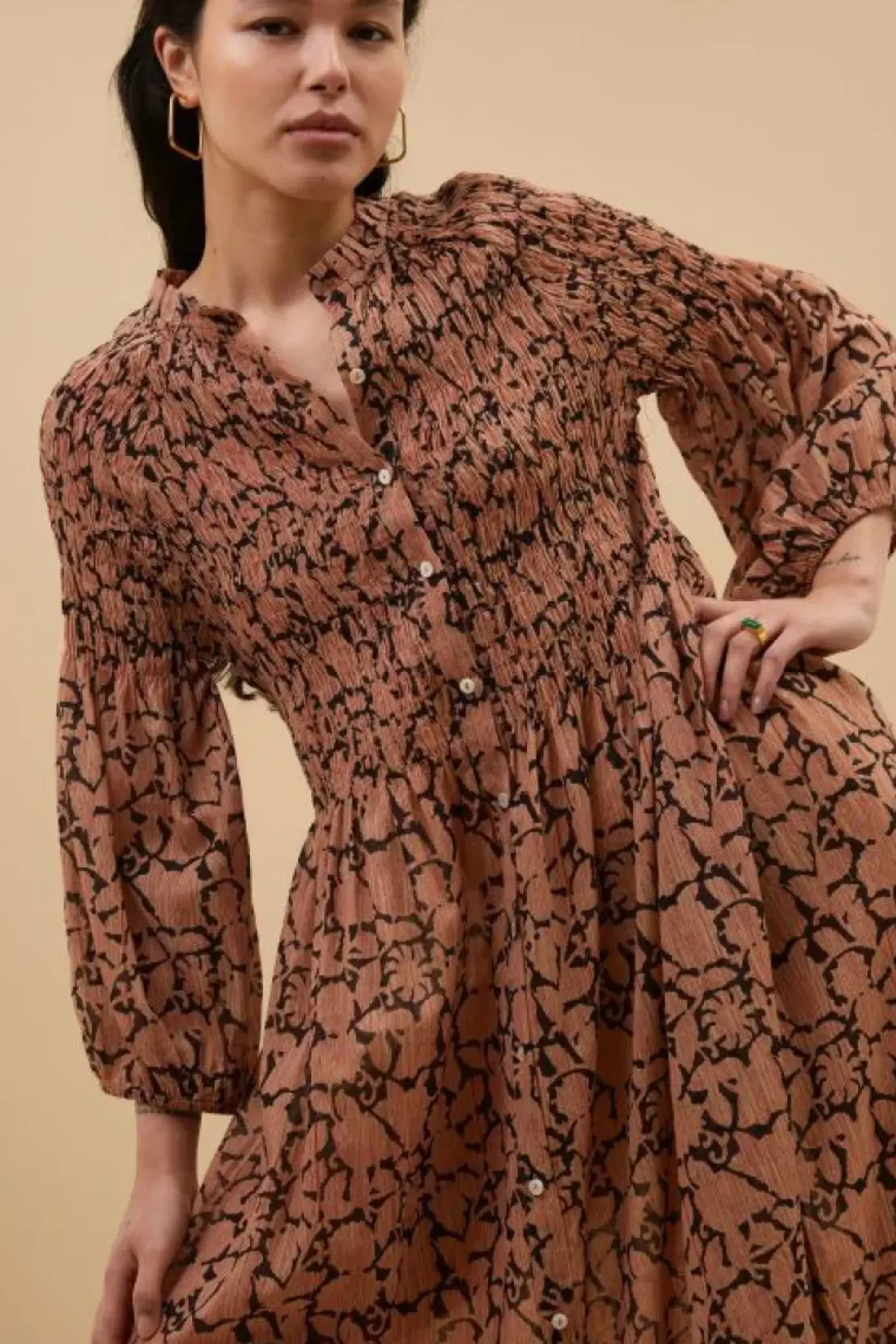 Jurken*By bar loulou anika dress | anika print