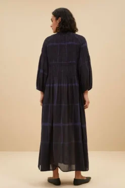 Jurken*By bar loulou square dress | square print