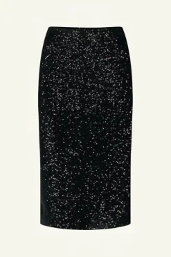 Rokken*By bar luca sequin skirt | black