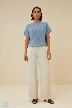Truien*By bar max ss pullover | ocean