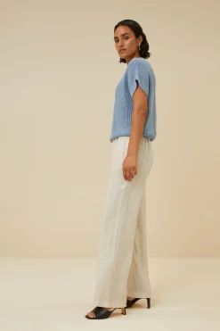 Truien*By bar max ss pullover | ocean