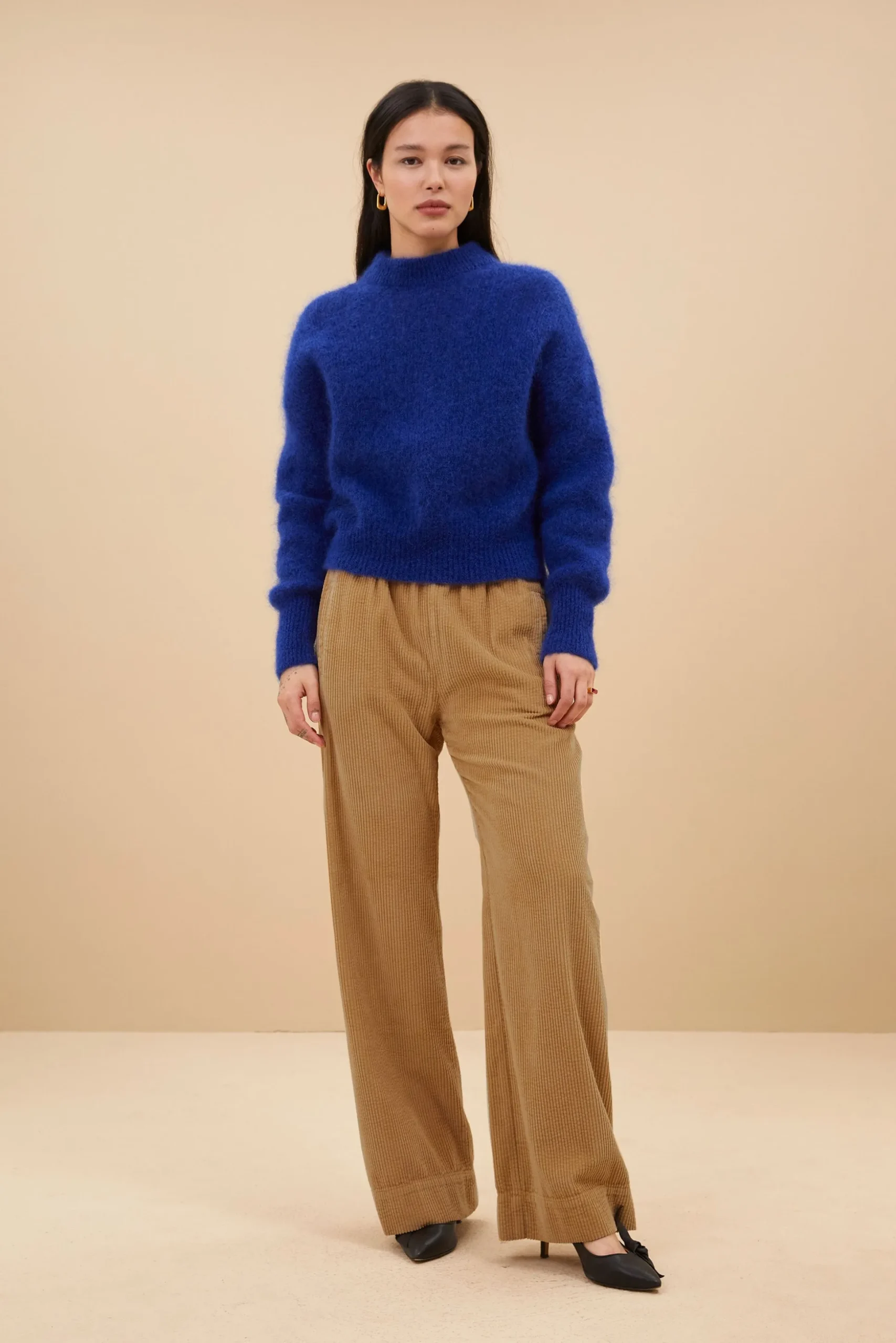 Broeken*By bar mees cord pants | camel