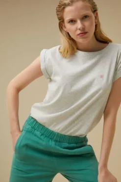 Broeken*By bar mees twill pant | aloe vera