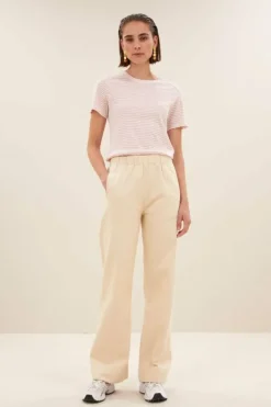 Broeken*By bar mees twill pant | grain