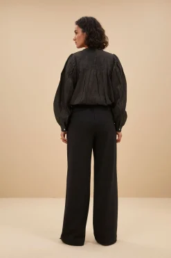 Blouses*By bar meggie lurex blouse | midnight