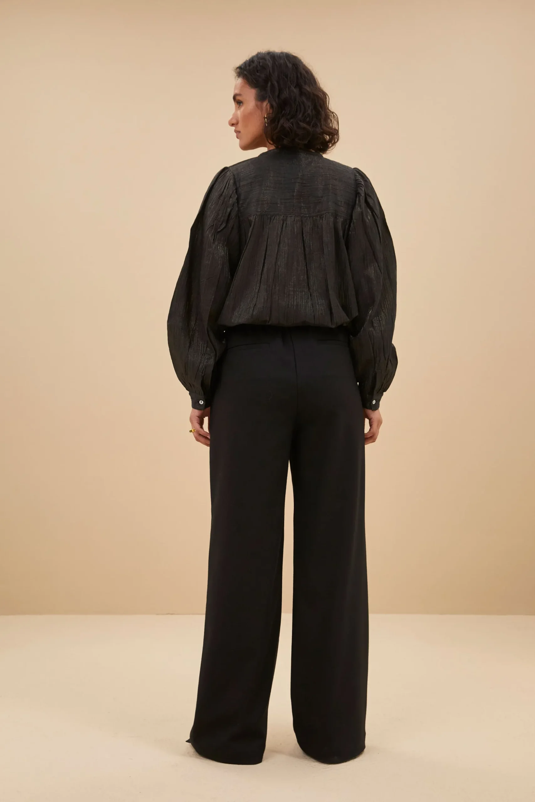 Blouses*By bar meggie lurex blouse | midnight