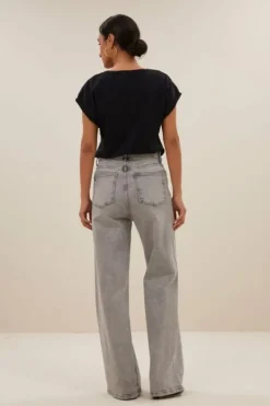 Tops & Shirts*By bar momi logo top | jet black