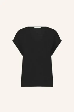 Tops & Shirts*By bar momi logo top | jet black