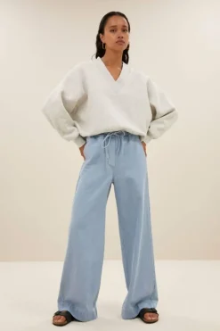Sweaters|Truien*By bar momo sweater | light grey melee