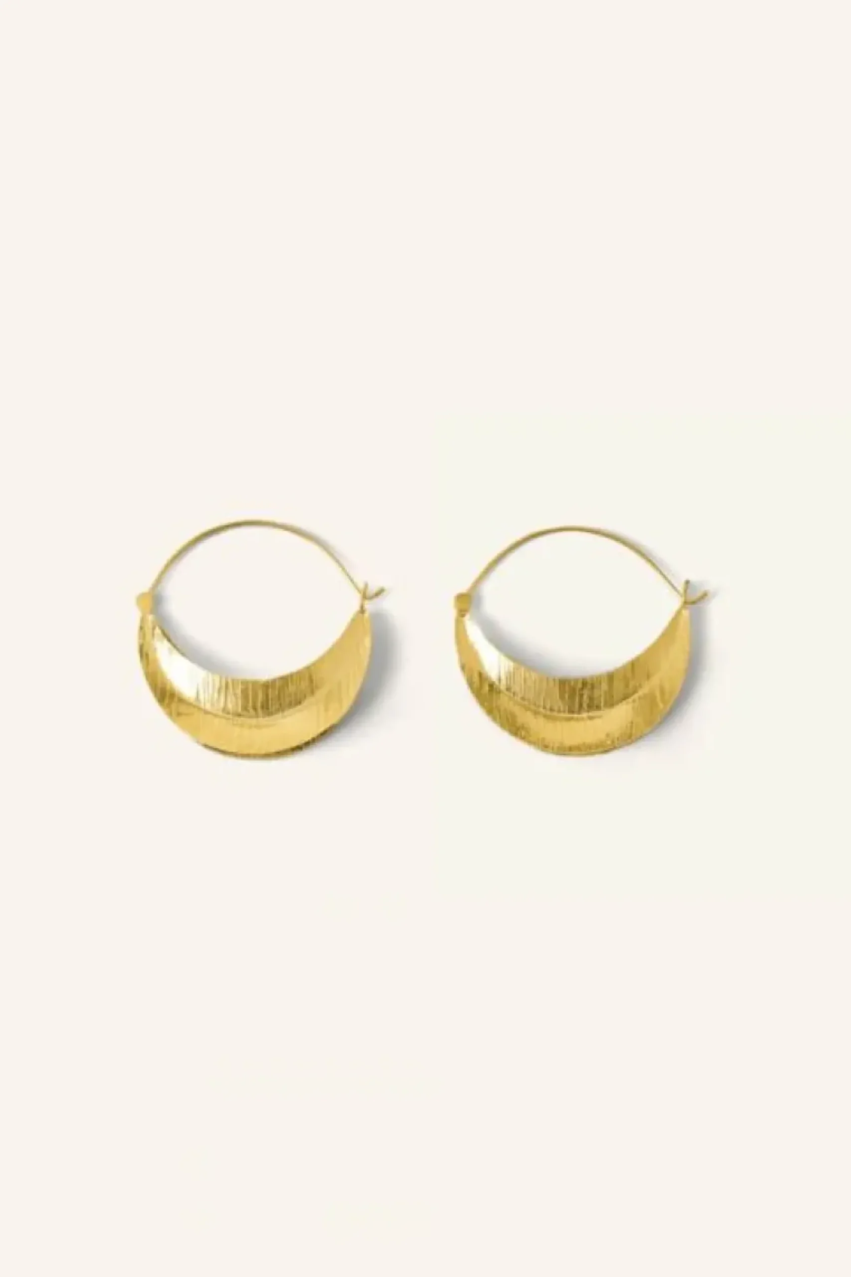 Oorbellen|Sieraden*By bar moon earring | gold