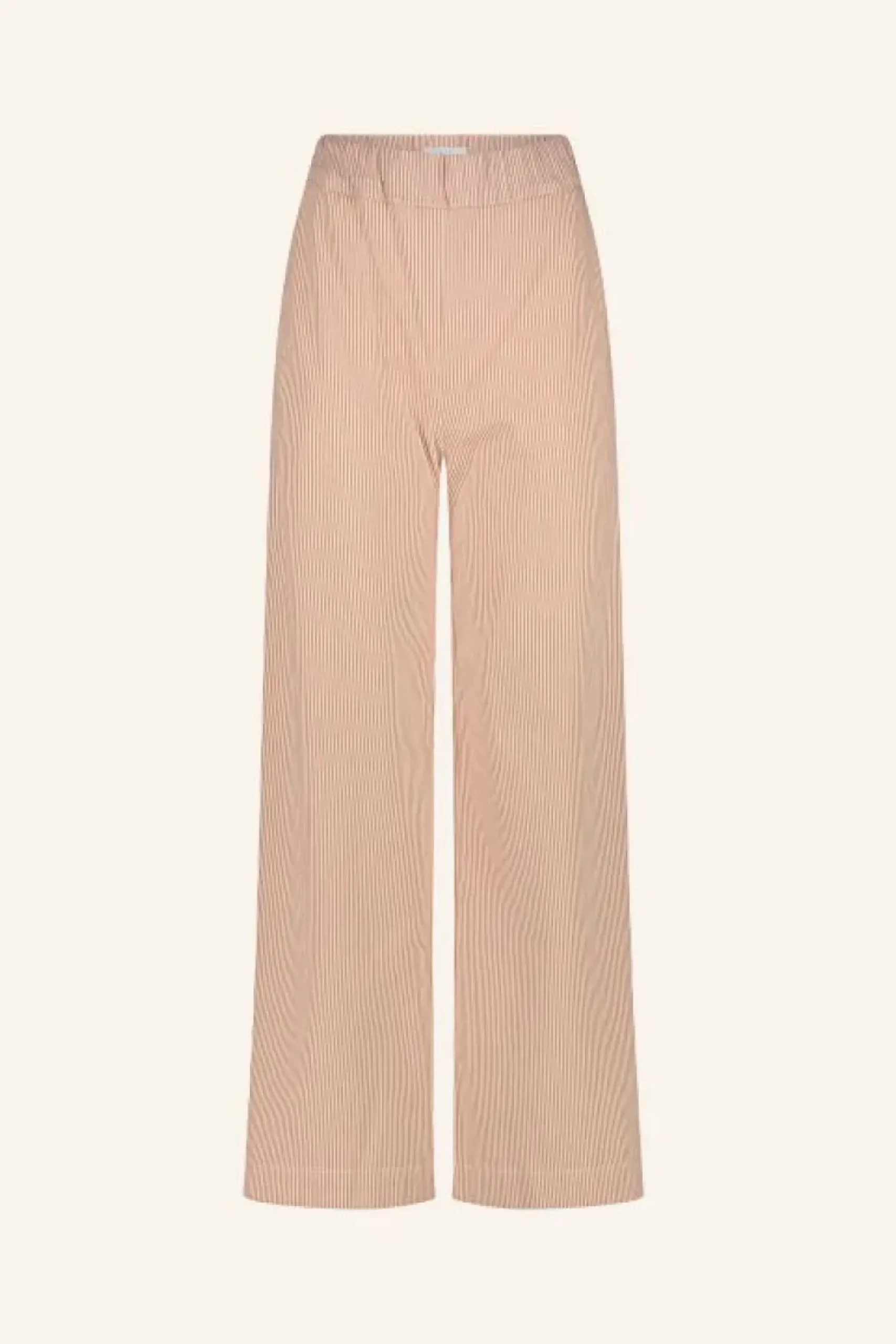 Broeken*By bar neal stripe pants | pink milky stripe