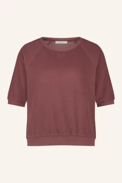 Tops & Shirts*By bar neva slub top | bright plum