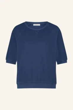 Tops & Shirts*By bar neva slub top | estate blue