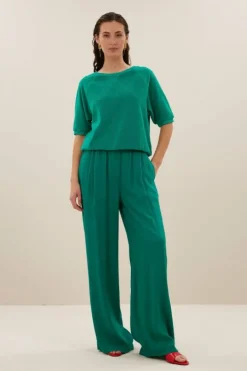 Tops & Shirts*By bar neva slub top | green lake