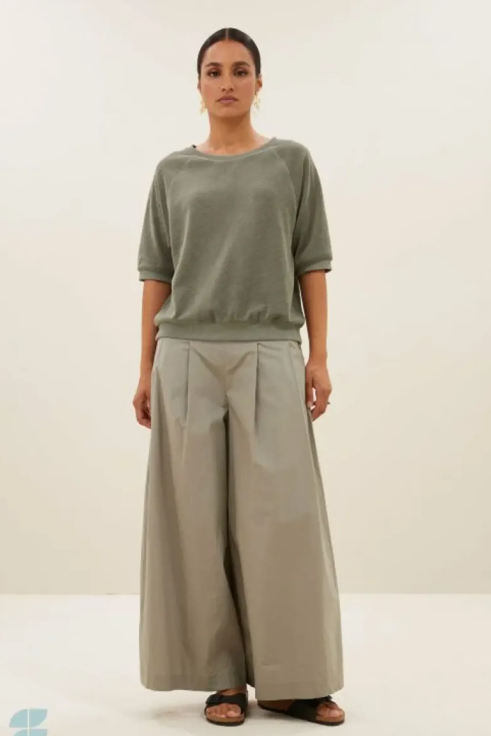 Tops & Shirts*By bar neva slub top | mulled basil