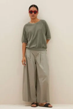 Tops & Shirts*By bar neva slub top | mulled basil