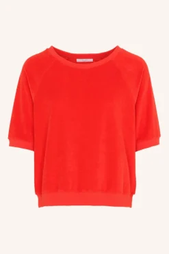 Tops & Shirts*By bar neva slub top | poppy red