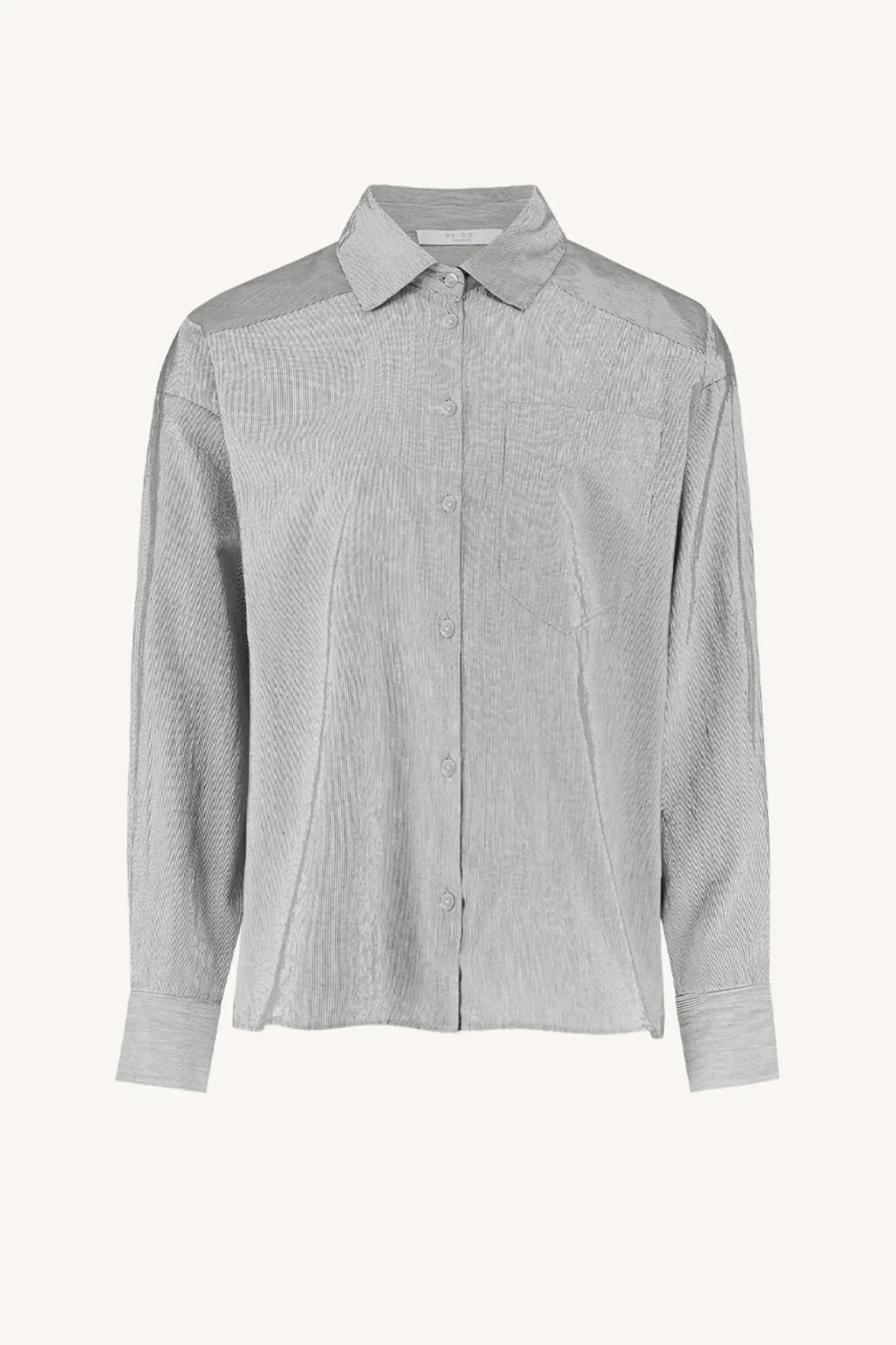 Blouses*By bar nima pin stripe blouse | black