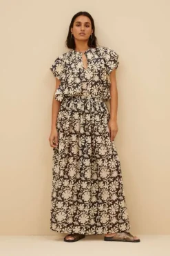 Rokken*By bar nina veda skirt | veda print