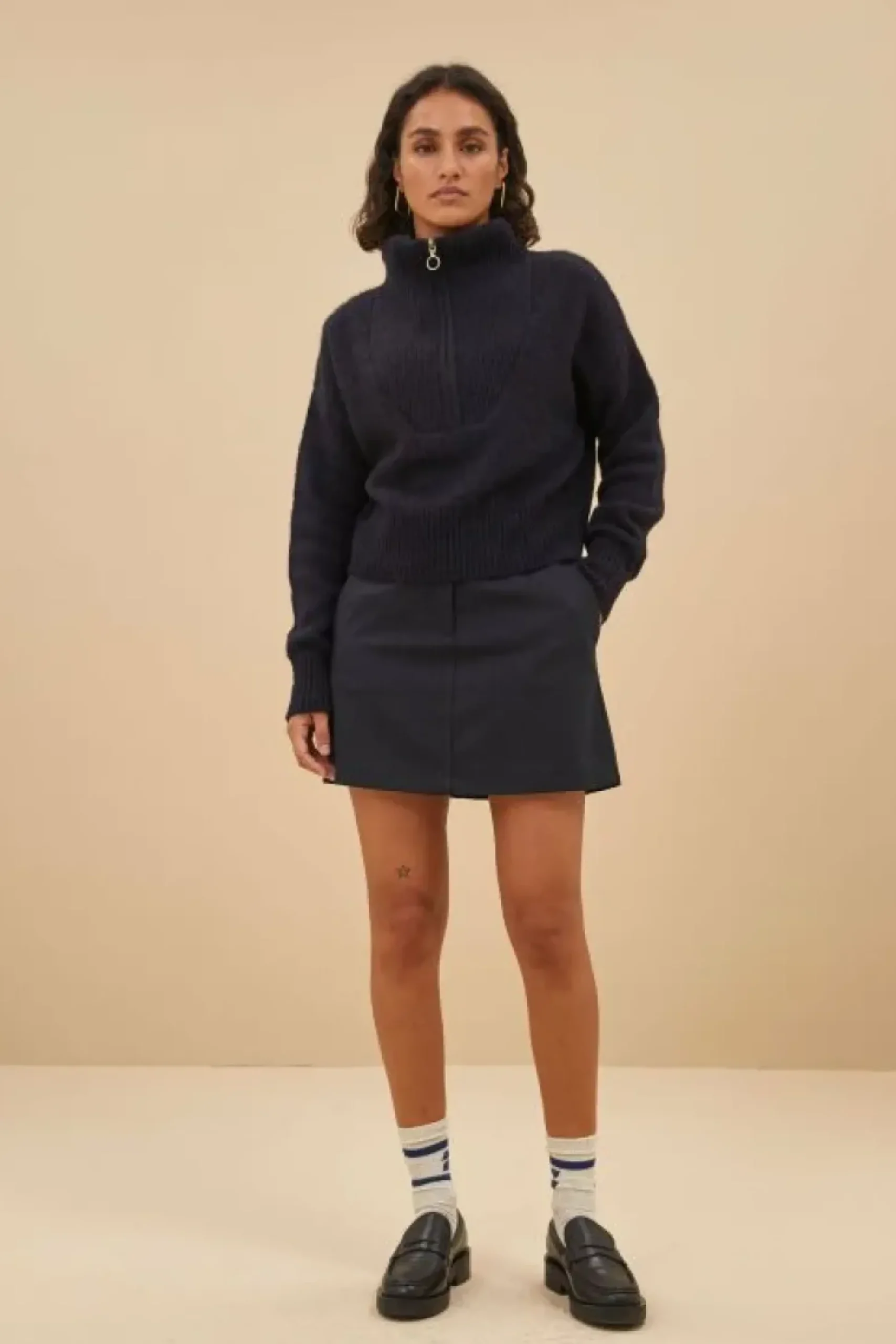 Rokken*By bar noora short skirt | midnight